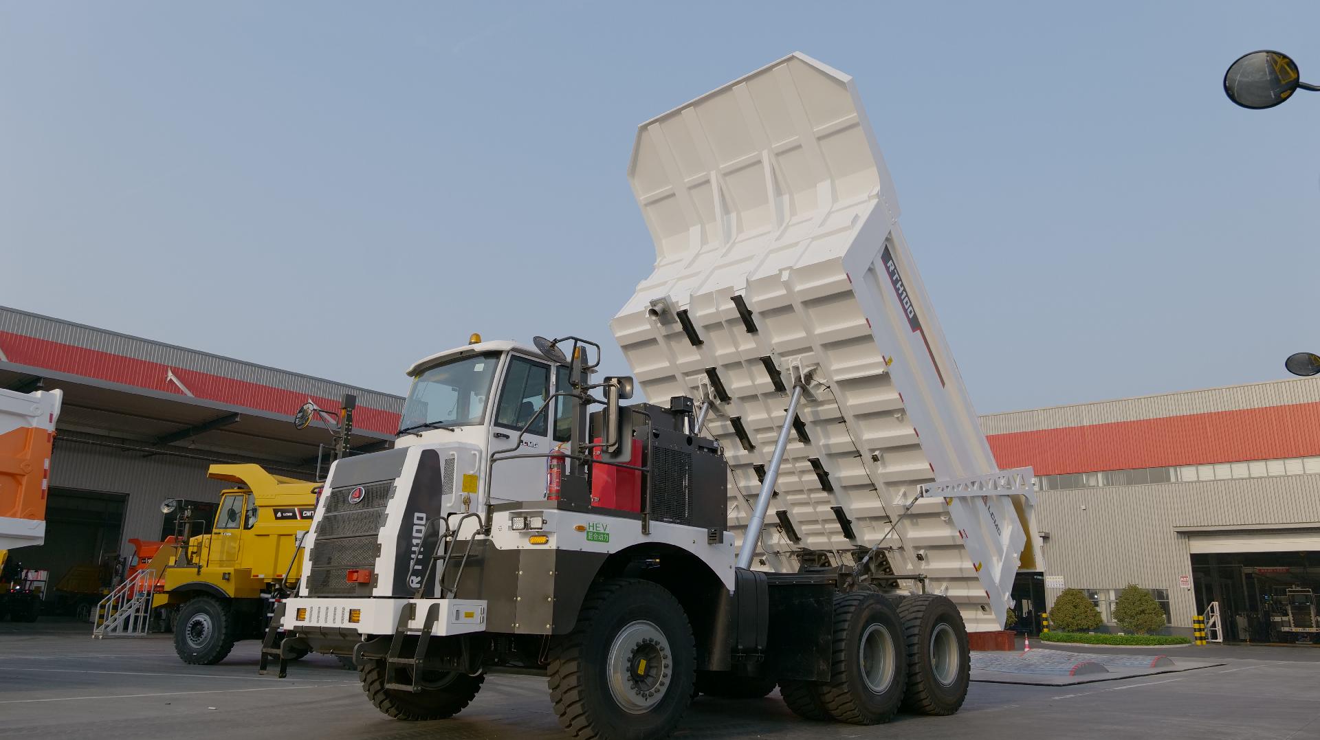 Изображение к статье «Карьерный самосвал LGMG RTH100. Гибрид, способный экономить порядка 30% топлива»