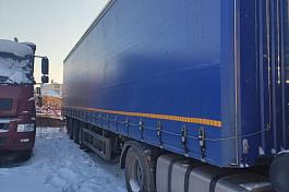 Полуприцеп Нефаз 93341-08 (Штора, ворота) б/у (2021г.в.)