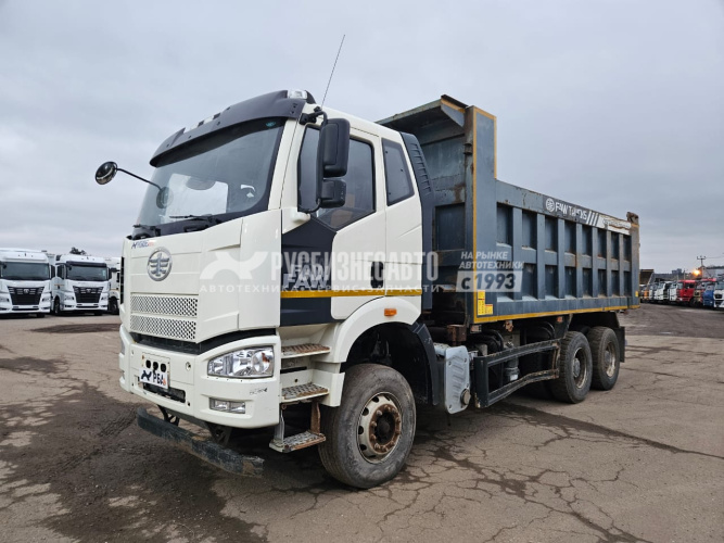 Купить Самосвал FAW J6 6x4 б/у (2022 г.в.,74 812 км.)(3060)Сбер комиссия-Бронь Загуменникова К. в компании Русбизнесавто - изображение 7