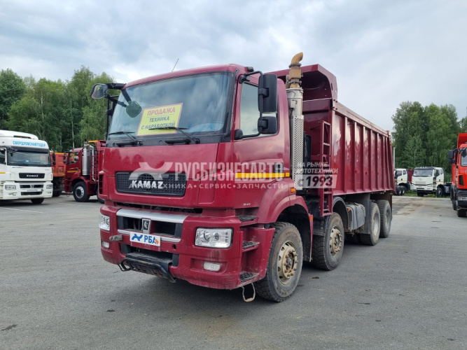 Купить Самосвал Камаз 65801-Т5 б/у (2020 г.; 110 570 км) в компании Русбизнесавто - изображение 0