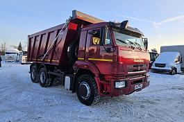 КАМАЗ 6520-7080-49 (В5) самосвал Евро 5 К4140 б/у (2024 г.в.,5 692 км.)(4299)