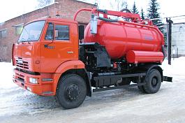 Машина илососная КО-530-25 КАМАЗ 53605 (ил 8м3, вода 740 л., сист. гидроразмыва)