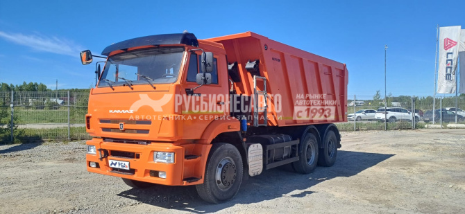 Купить КАМАЗ 6520-B5 самосвал б/у (2022 г., 50 318км.) ДВС Cummins (4009) - новая резина зад.ось. в компании Русбизнесавто - изображение 0