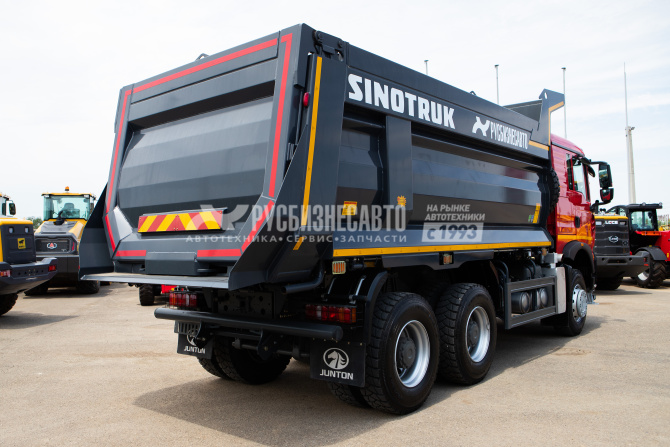 Купить Самосвал HOWO T5G 6x4 ( ZZ3257V384GE1 ) / 5.2*2.3*1.5+0.2 / 18-20 м3 / наклон / п.ч. 5.26 в компании Русбизнесавто - изображение 4