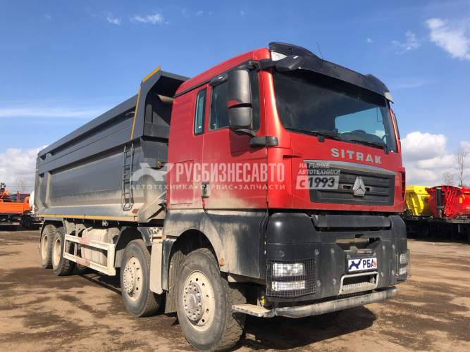 Купить Самосвал SITRAK C7H 8x4 (ZZ3316V466ME) б/у (2023г. , 51 992 км) (1825) в компании Русбизнесавто - изображение 0