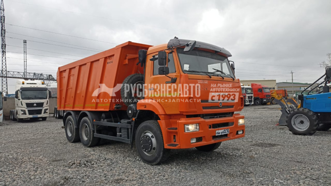 Купить Самосвал КАМАЗ 6520-B5 б/у ДВС Cummins (2022 г.,19 605 км.)(7473) в компании Русбизнесавто - изображение 8
