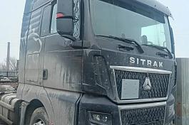 Седельный тягач SITRAK C7H MAX 4х2 АКПП с АДР б/у (2024г.в., 180 830 км.) (6536)