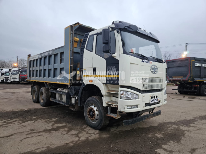 Купить Самосвал FAW J6 6x4 б/у (2022 г.в.,74 812 км.)(3060)Сбер комиссия-Бронь Загуменникова К. в компании Русбизнесавто - изображение 0