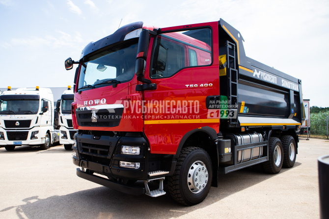 Купить Самосвал HOWO T5G 6x4 ( ZZ3257V384GE1 ) / 5.2*2.3*1.5+0.2 / 18-20 м3 / наклон / п.ч. 5.26 в компании Русбизнесавто - изображение 0