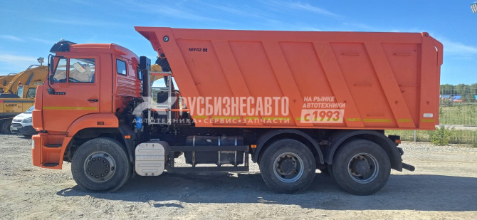 Купить КАМАЗ 6520-B5 самосвал б/у (2022 г., 50 318км.) ДВС Cummins (4009) - новая резина зад.ось. в компании Русбизнесавто - изображение 1