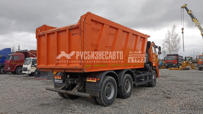 Купить Самосвал КАМАЗ 6520-B5 б/у ДВС Cummins (2022 г.,19 605 км.)(7473) в компании Русбизнесавто - изображение 5