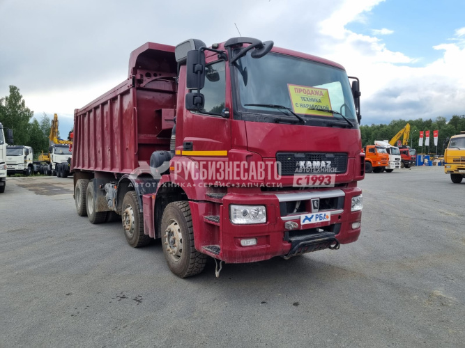 Купить Самосвал Камаз 65801-Т5 б/у (2020 г.; 110 570 км) в компании Русбизнесавто - изображение 6