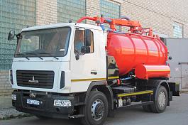 Машина илососная КО-530-21 МАЗ-534025-585-013	(ил 8м3, вода 740л., сист. гидроразмыва)