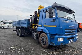 КМУ КАМАЗ 65117 (6х4) + HYVA HB150 E2 б/у (2021 г.в., 61 360 км., 163 м/ч)(0165)